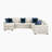 Mischa Modern & Contemporary Microfiber Sectional Sofa with Reversible Chaise, Pull-out Bed and Hidden Storage-2141630576-2129322142