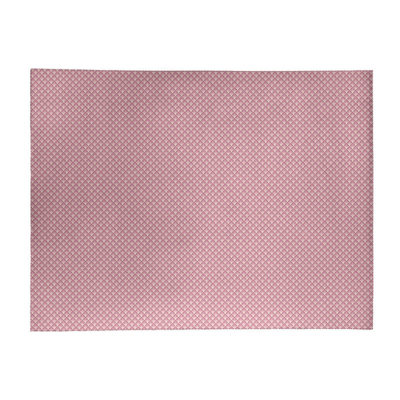 Tapis de zone rose dégradé géométrique classic, Rectangle 2 pi x 3 pi