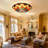 Hoch 12'' Tiffany Flush Mount Ceiling Light