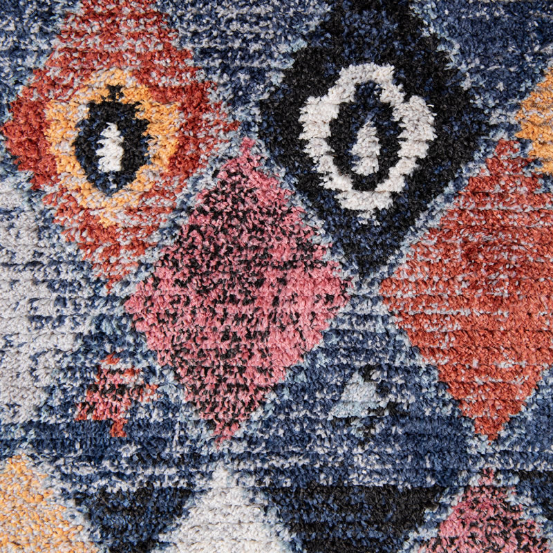 Victorville Abstract Indoor Rug, Runner 2'7" x 10'
