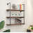Argante 3 Piece Industrial Pipe Shelves