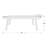 Solid Wood Base Dining Table