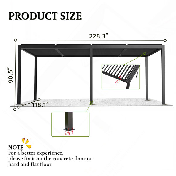 Dimensions du produit