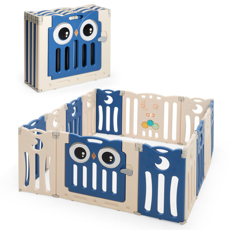 Faxon Safety Gate, White/Blue