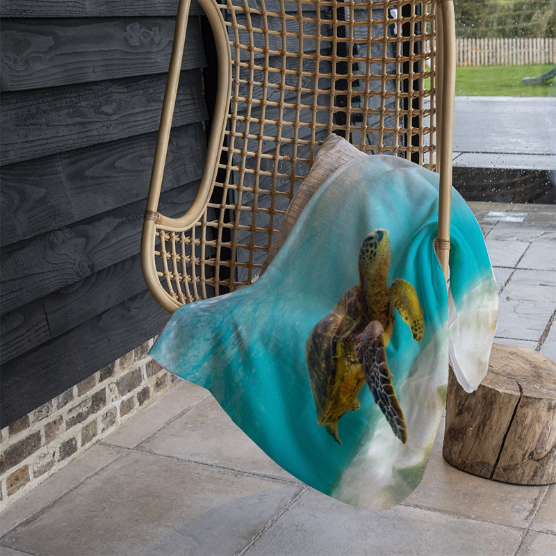 Dominoe Plain Weave / Muslin Throw Blanket