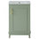 Petite armoire de meuble-lavabo moderne avec lavabo en céramique de 20 po Viedo - 20 * 14,5 * 33,3 po, beaucoup de rangement, 1 porte à fermeture douce
