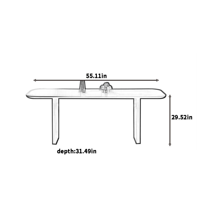 Jent, 29.52"H x 55.11"L x 31.49"W