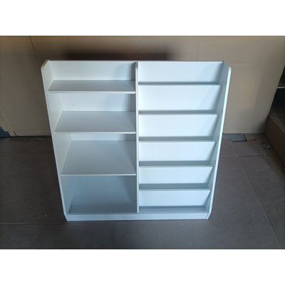 Multifunctional Bookshelf and Toy Storage Organizer