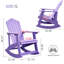 Chaise Adirondack berçante d'extérieur FCR2-69819420