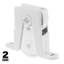 White Plastic, Sliding Screen Door Roller, for Andersen Doors