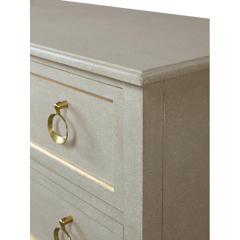 Addie 3 - Drawer Solid Wood Dresser