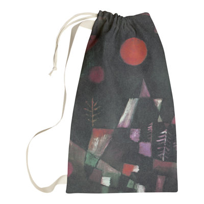 Maly Fabric Laundry Bag with Handles