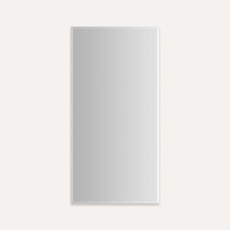 PL Portray Cabinet, 39.38" H x 19.25" W x 4" D, Polished Edge