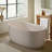 51" Freestanding Solid Surface Bathtub With Pop-Up Drainage And Overflow-119713719