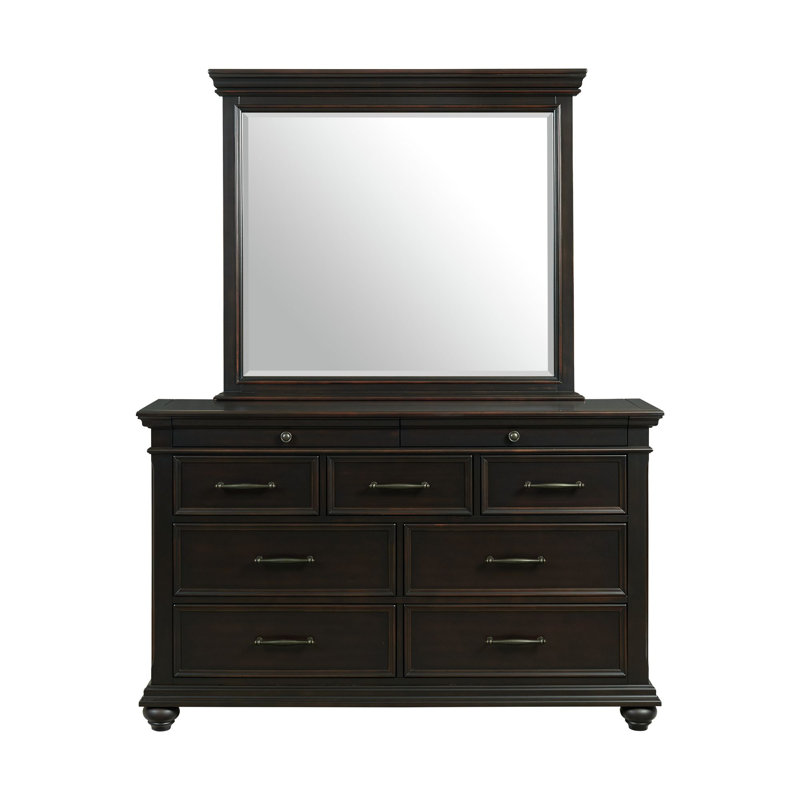 Commode 9 tiroirs avec miroir Brooks