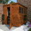 5x4w Tiger Shiplap Lean To Pent Shed