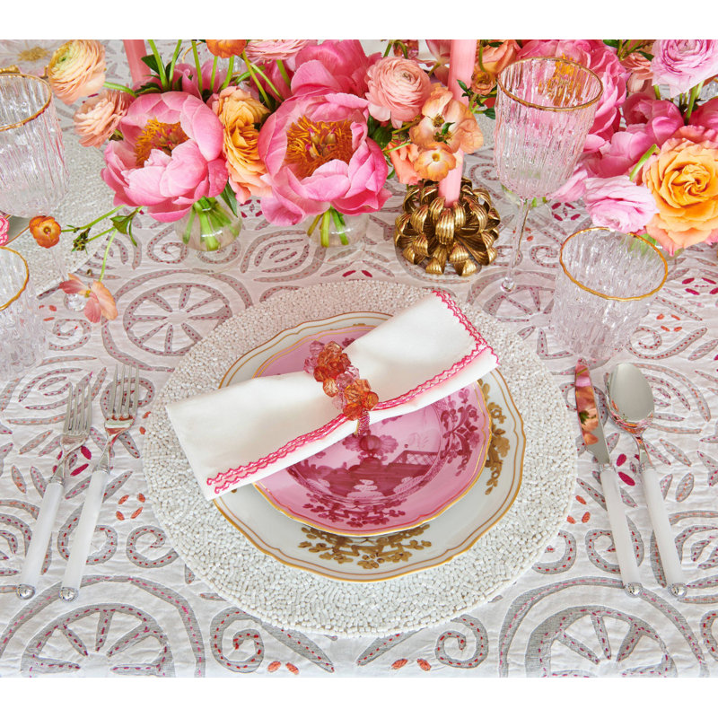 Perennial Placemat, White