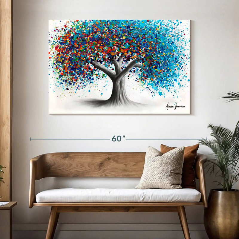 Arbre d'optimisme Harnek, H 32 po x l 48 po