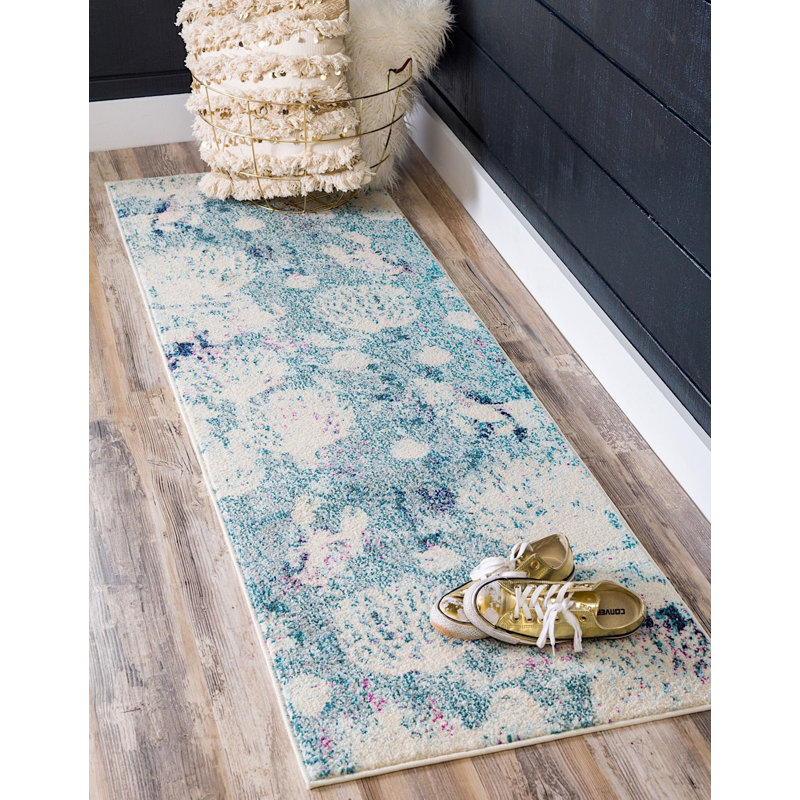 Trenton Abstract Indoor Rug, Runner 2'7" x 10'