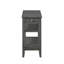 Table de bout Carbin avec tiroir et tablettes-382553688