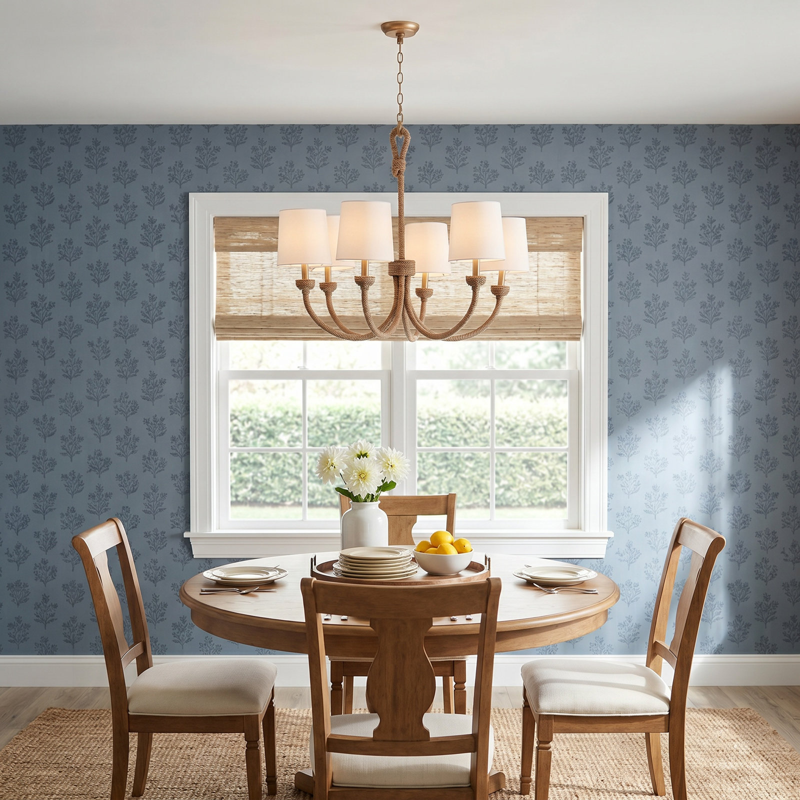 Coastal Luxe 6-Light Chandelier