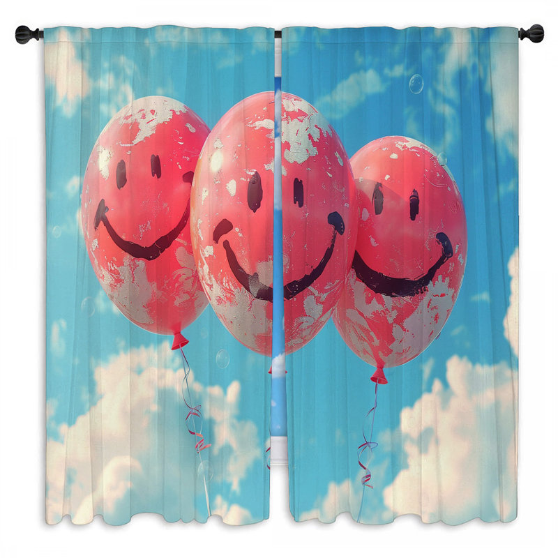 Paire de rideaux obscurcissant en polyester Lidiana, L 20 po x L 52 po