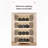 19.69" Side Wide Folding Storage Cabinet