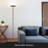 Flux 67 in. Industrial Dimmable LED Floor Lamp with Adjustable Head-62954088