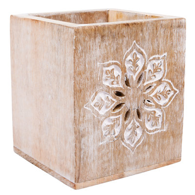 Dennel Wood Pen Holder