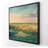 Evening in the field - 36"x36" Framed canvas