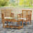 2 CLUB CHAIRS + TABLE