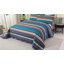 Ensemble de courtepointe réversible en microfibre bleue 3 pièces-1799801540