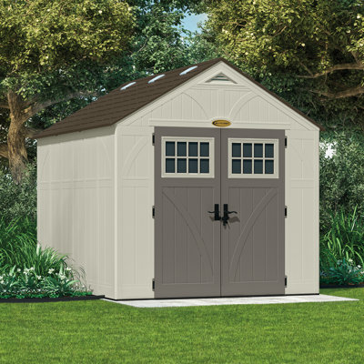 Stadler 8 Ft. W x 10 Ft. D Apex Plastic/Metal Shed