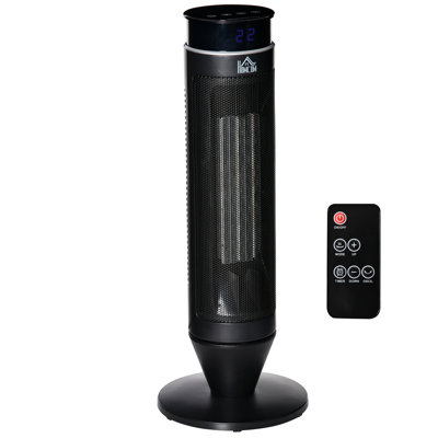 Chaufferette tour à ventilateur électrique 1500 watts