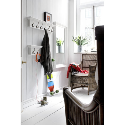 Guildford 6 - Hook Wall Mounted Coat Rack