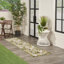 Tapis intérieur / extérieur floral Davar-263711408