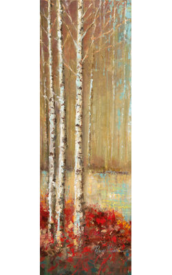 Emerald Pond Revisited I Painting Print on Wrapped Canvas