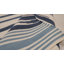 Rug & Kilim’S Indian Dhurrie Rug In Navy And Cream With Geometric Borders