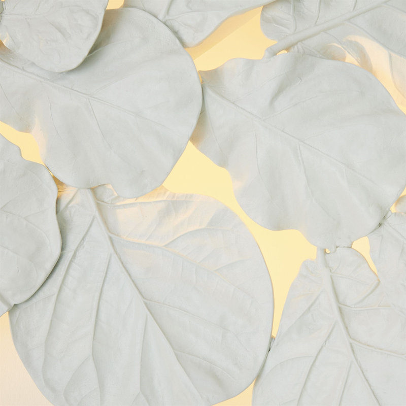Fiddle 18 - Light Design Wall Light, Chalk White