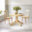 Tamala Round Solid Wood Dining Table-104469526