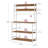 66.9''H 5-Tier Baker’s Rack with Power Outlet & Adjustable Shelf-321506754-319975322