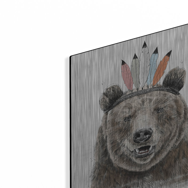 «Festival Bear» par Balazs Solti, H 16 po x l 12 po