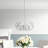 Grandville 6 - Light Dimmable Geometric Chandelier