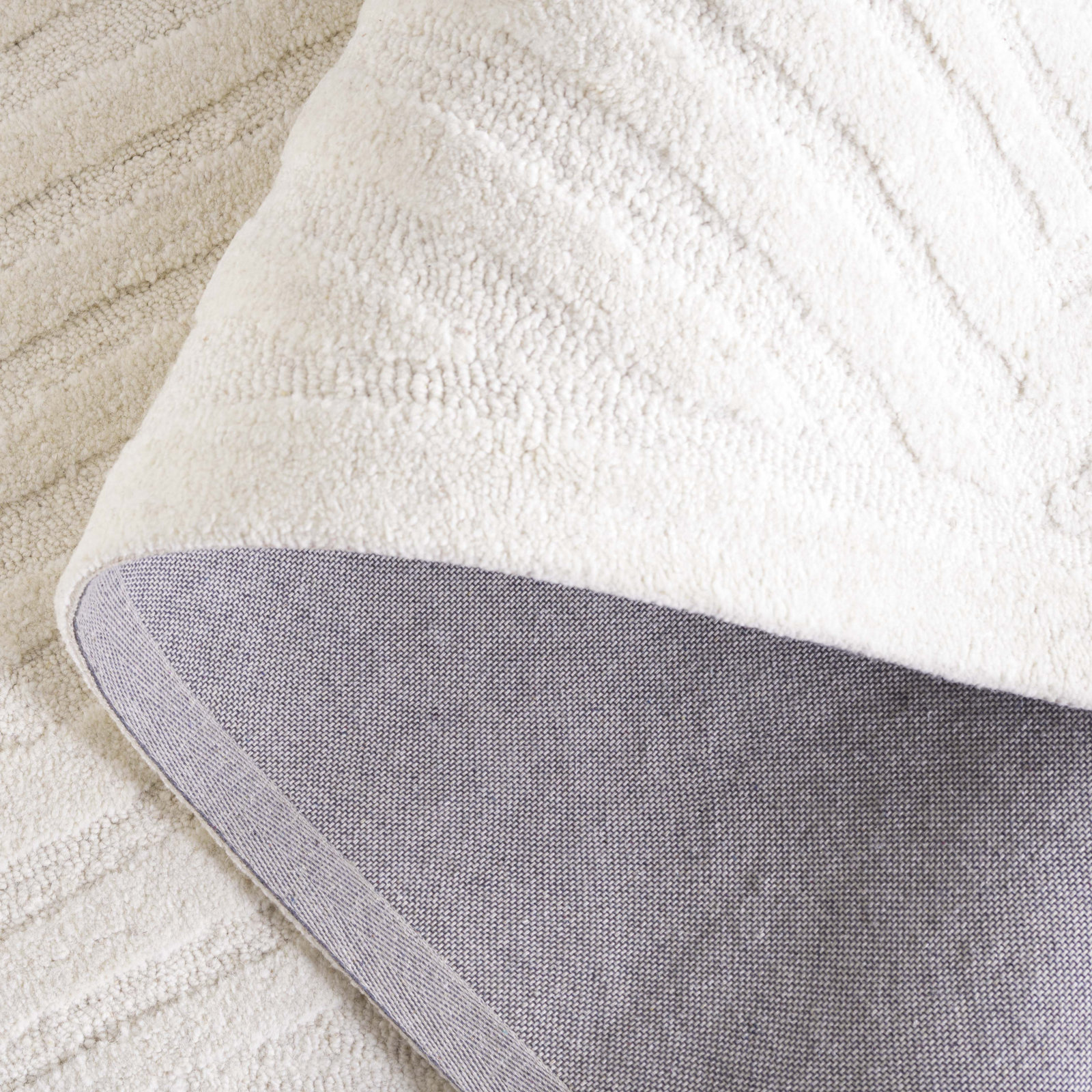 Ginna Hand-Tufted Wool Geometric Rug, Rectangle 3' x 5'