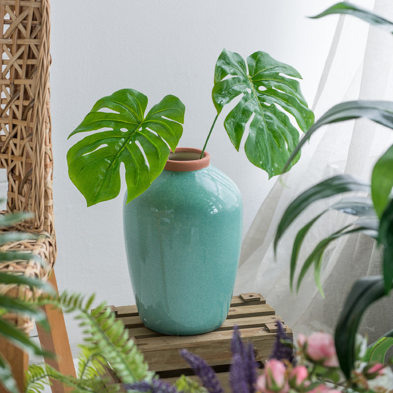 Vase de table en céramique 13 po Gatliff