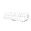 Canapé simple en tissu italien-105892225-105892227