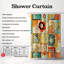 Rideau de douche Classic Flower - Premium-1584943180