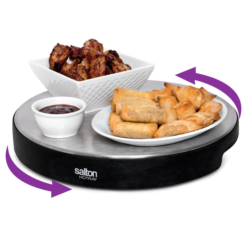 Salton Stainless Steel Lazy Susan