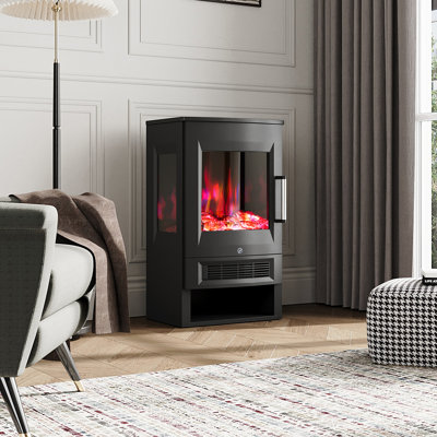 Brayden Studio 44 cm W Electric Fireplace