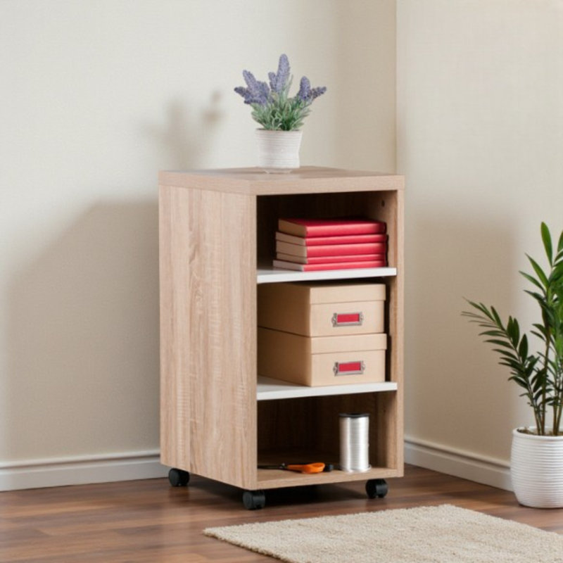 Ensemble de bureau modulaire 3 pièces avec 3 tablettes et 3 tiroirs Kenner H 29,54 po x l 57,4 po x P 23,2 po Kenner